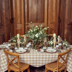 Alathea Caramel Linen Napkins (Set Of 4)