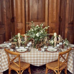 Alathea Caramel Linen Placemats (Set Of 4)