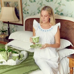 Alice Blue Sleeveless Nightdress