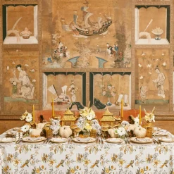 Amber Speckle Water Glasses