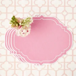 Amelie Pink Placemats (Set Of 4)