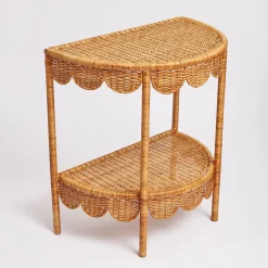 Annabelle Rattan Side Table
