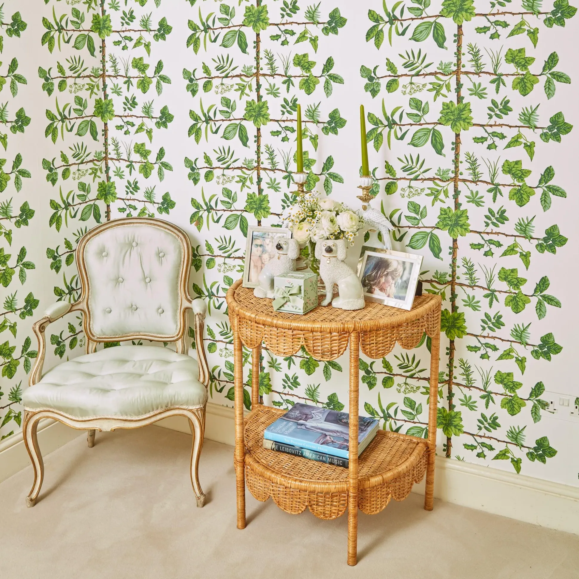 Annabelle Rattan Side Table