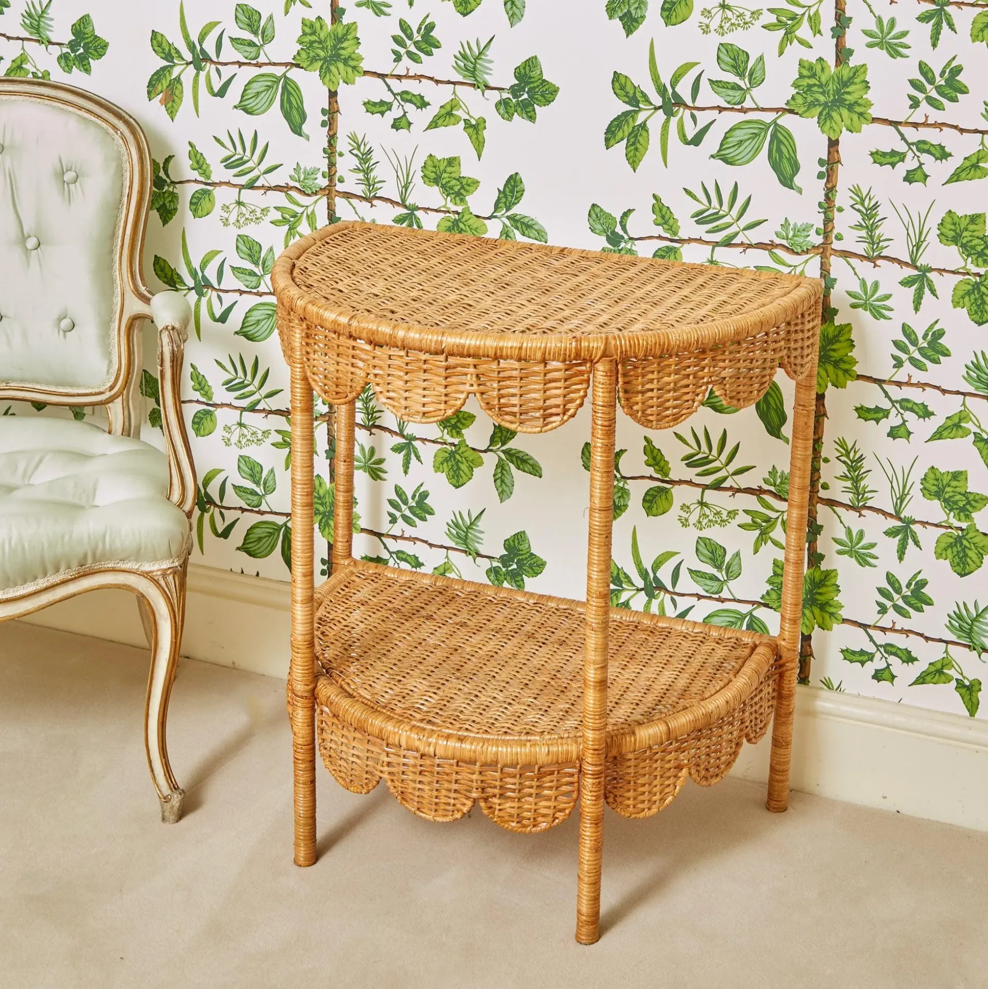 Annabelle Rattan Side Table