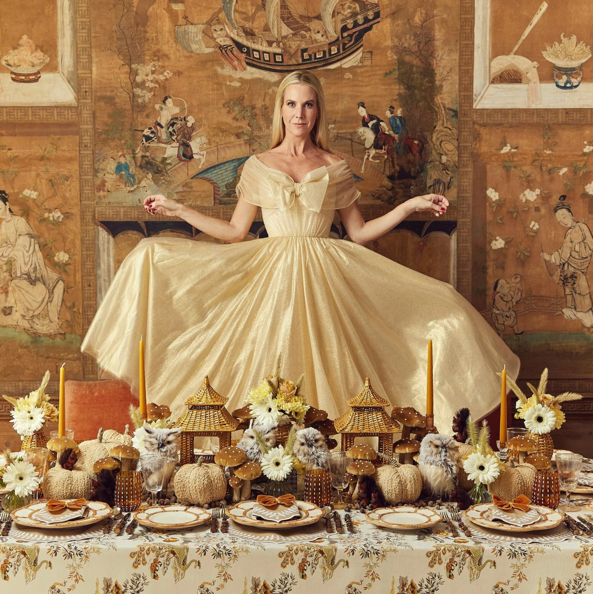 Autumn Fields Tablecloth