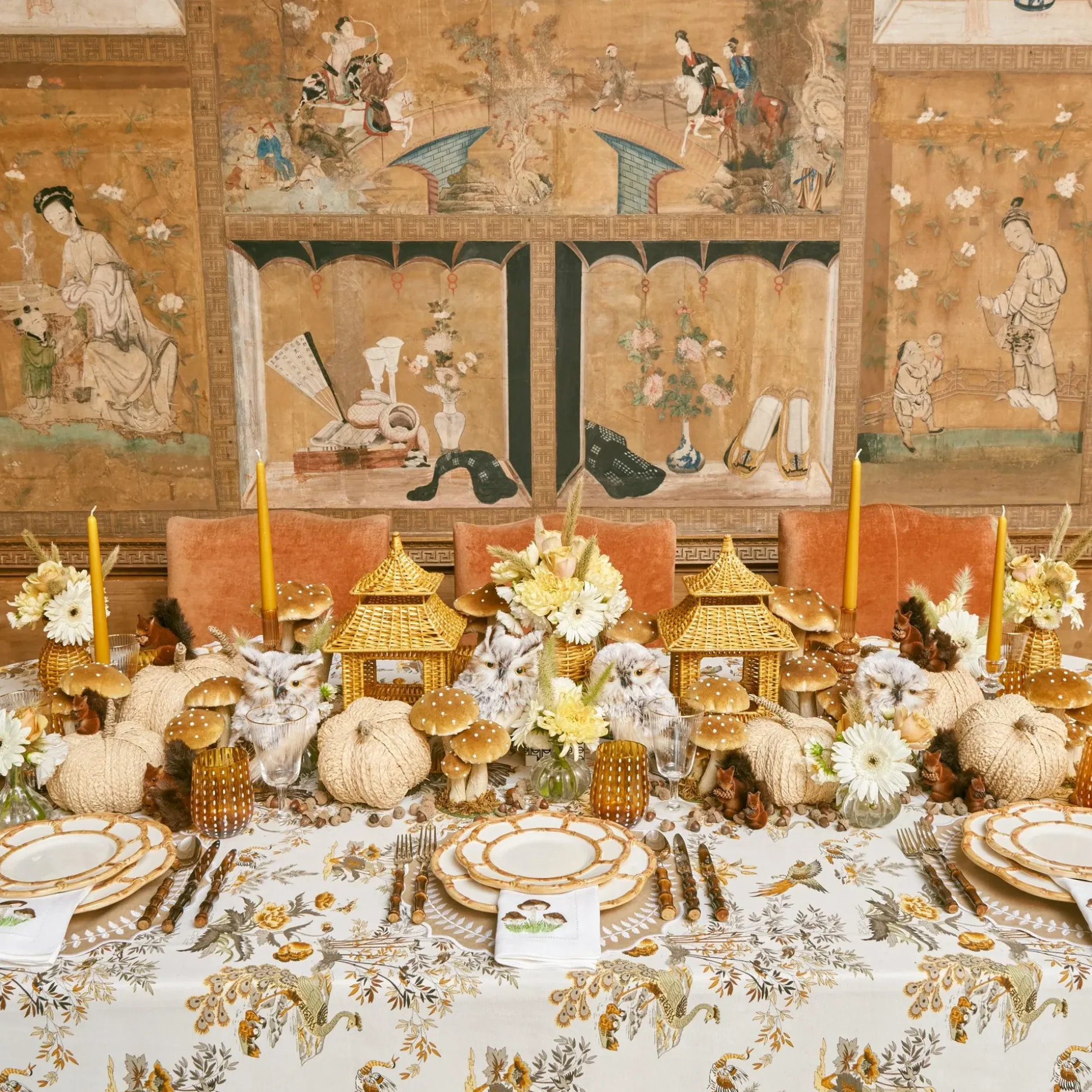 Autumn Fields Tablecloth
