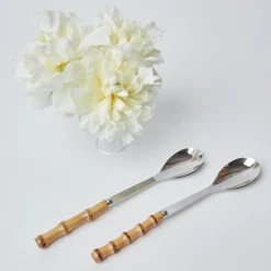 Bamboo Salad Servers