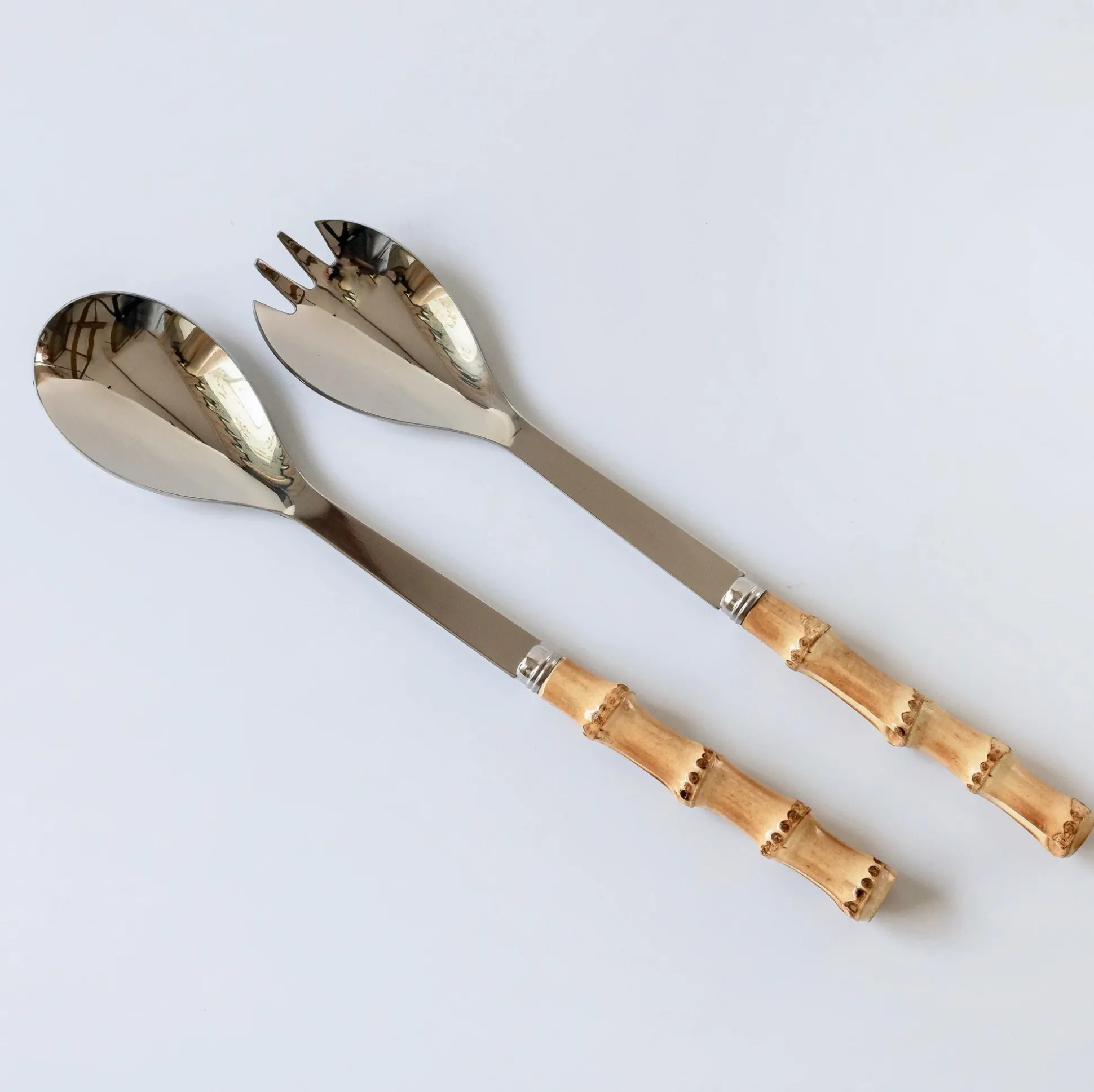 Bamboo Salad Servers