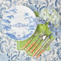 Beatrice Blue Tablecloth