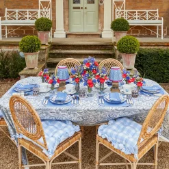 Beatrice Blue Tablecloth