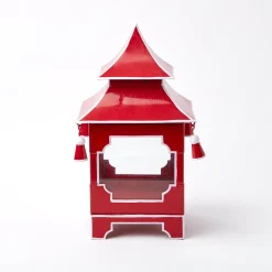 Berry Red Pagoda Lantern