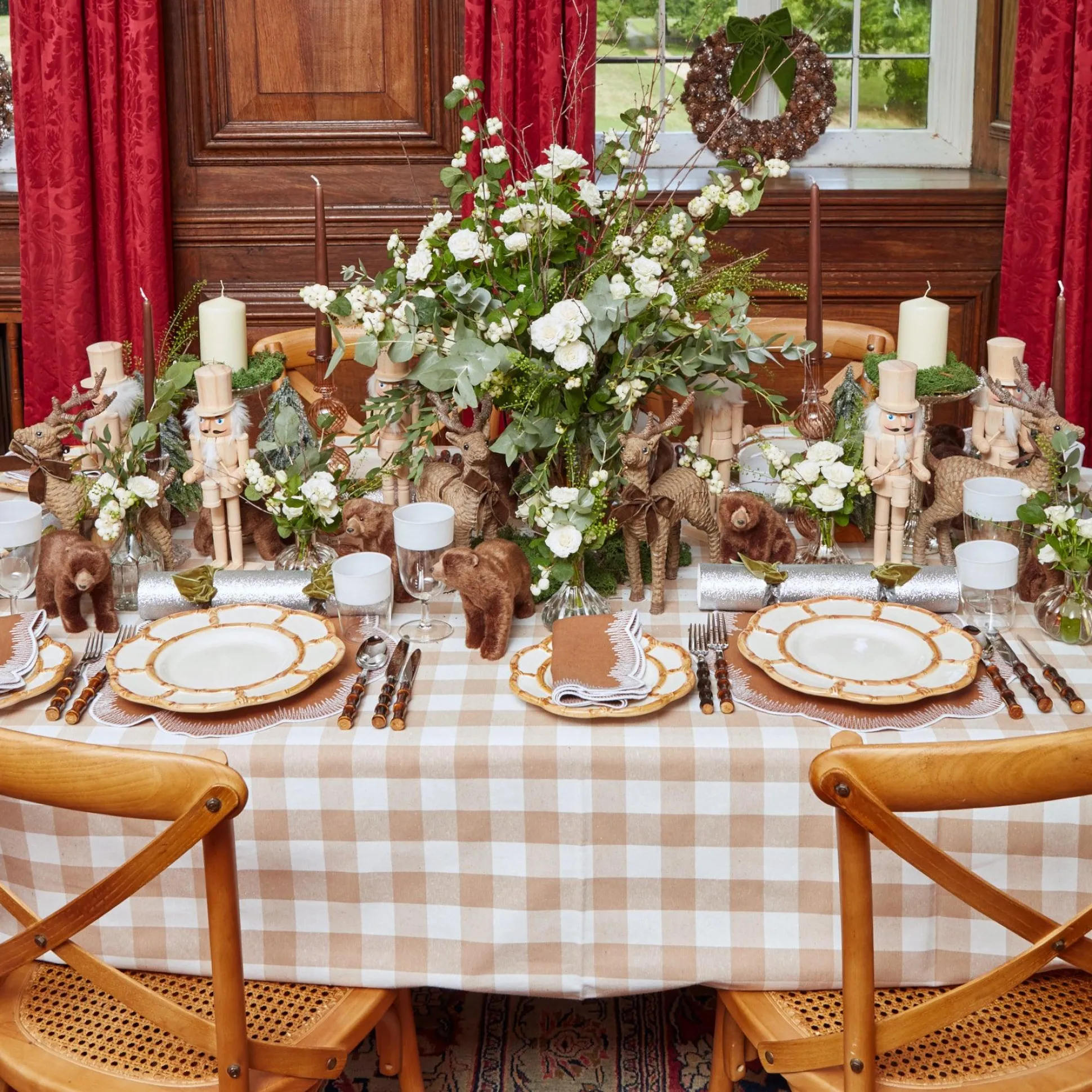 Biscuit Gingham Tablecloth