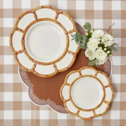 Biscuit Gingham Tablecloth
