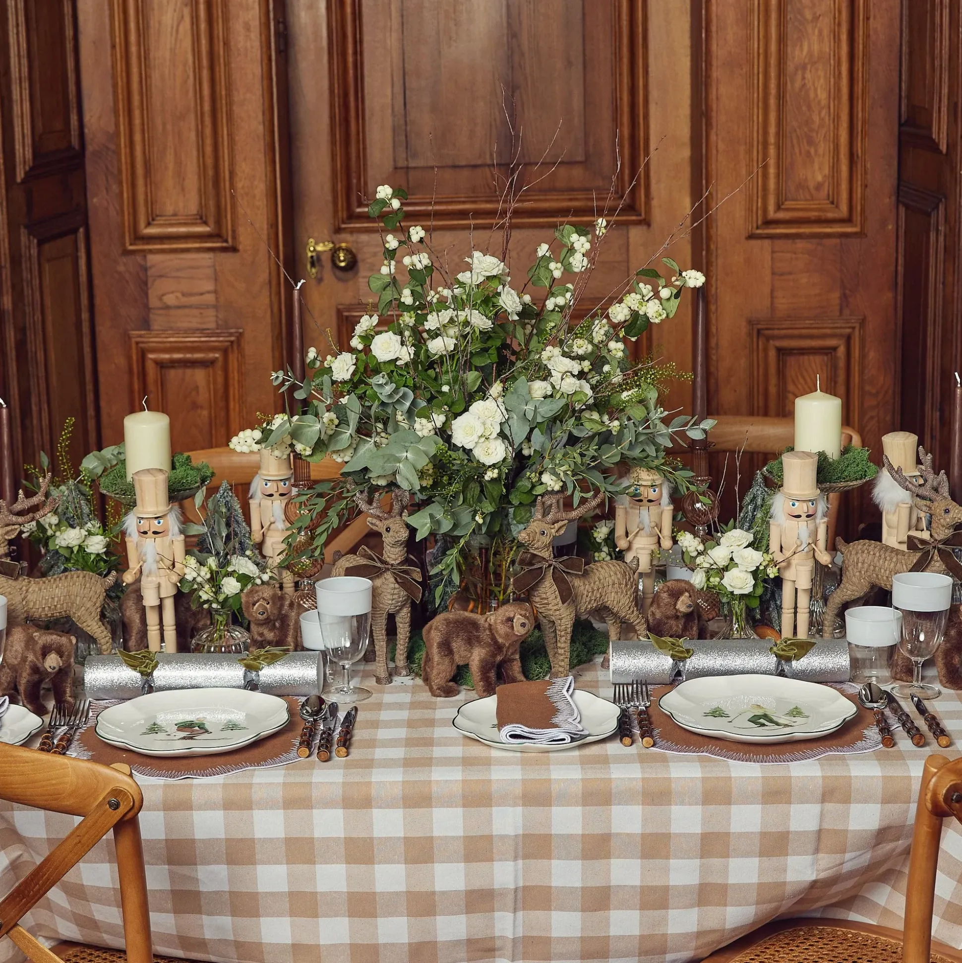 Biscuit Gingham Tablecloth