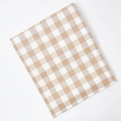 Biscuit Gingham Tablecloth