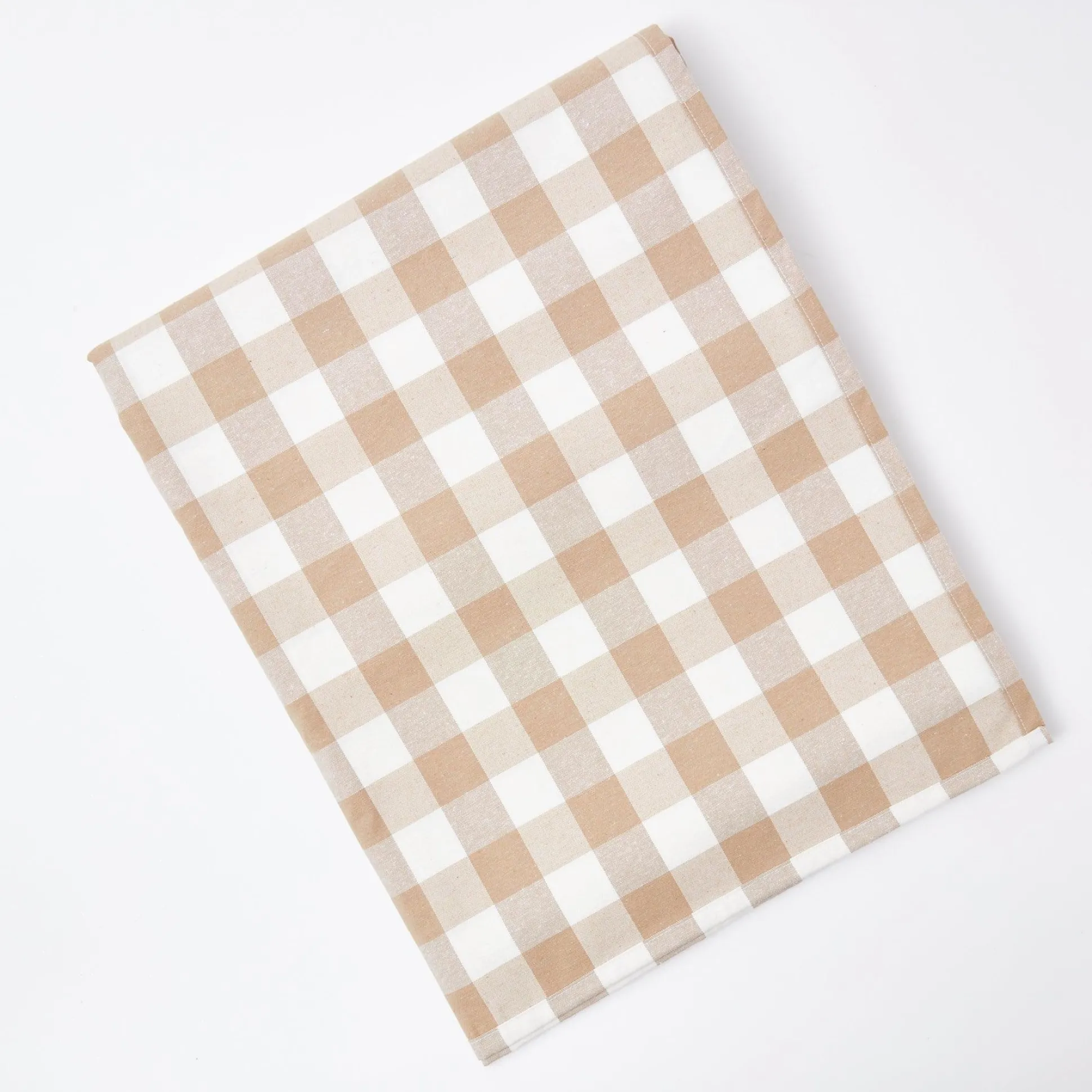 Biscuit Gingham Tablecloth