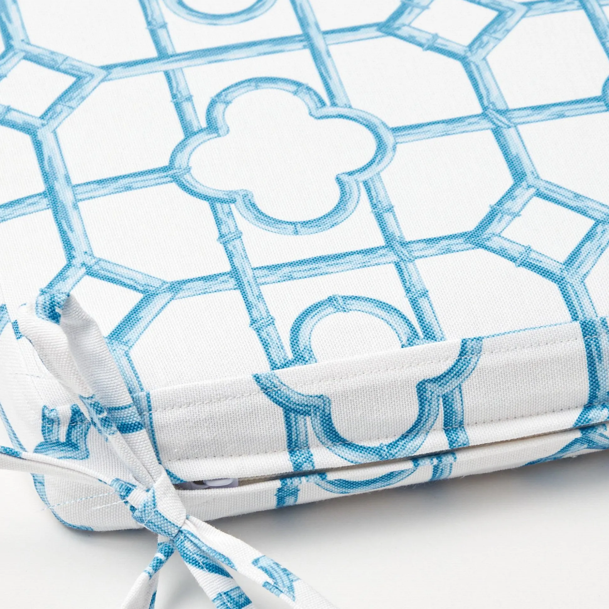 Blue Bamboo Seat Pad Cushion