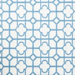 Blue Bamboo Tablecloth