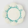 Blue Coral Dinner Plate