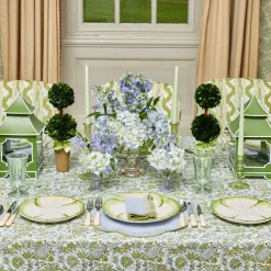 Blue Fluted Vase Set