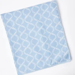 Blue Garland Tablecloth