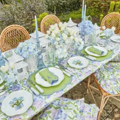 Blue Hydrangea Seat Pad Cushion