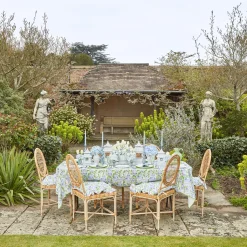 Blue Hydrangea Seat Pad Cushion