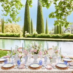 Blue Lily Of The Valley Dinner Plate