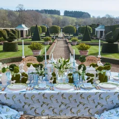 Blue Lily Of The Valley Tablecloth