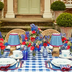 Blue Lotus Lampshade