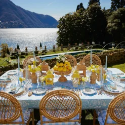 Blue Matilde Dinner & Starter Plates (Set Of 8)