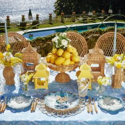 Blue Matilde Dinner Plates (Set Of 4)