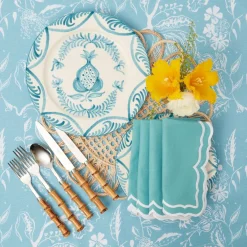 Blue Melograno Dinner Plate