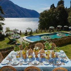 Blue Melograno Starter Plates (Set Of 4)