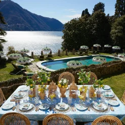 Blue Melograno Tablecloth