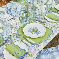Blue Tulip Dinner Plate