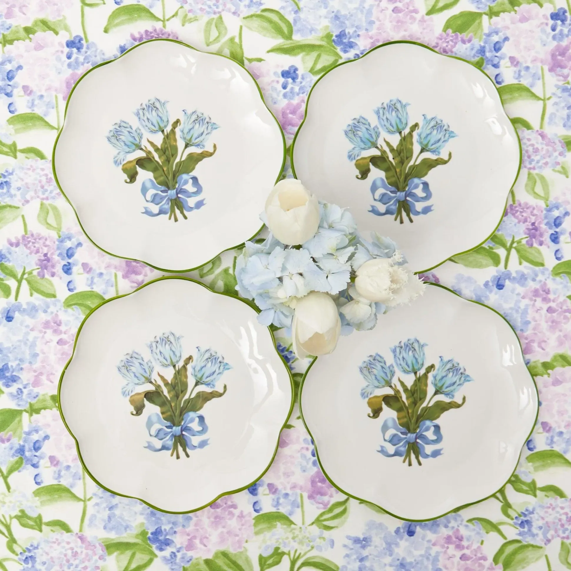 Blue Tulip Starter Plate