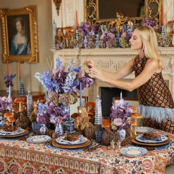 Burnt Orange Candles (Set Of 8)