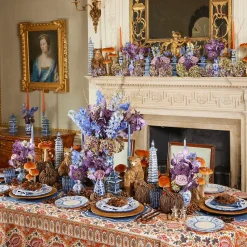 Burnt Orange Candles (Set Of 8)