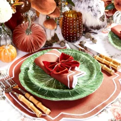 Burnt Orange Napkin Bows (Set Of 4)