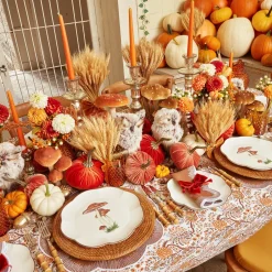 Burnt Orange Napkin Bows (Set Of 4)