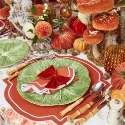 Burnt Orange Placemats (Set Of 4)