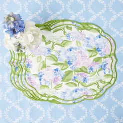 Camilla Hydrangea Placemats (Set Of 4)