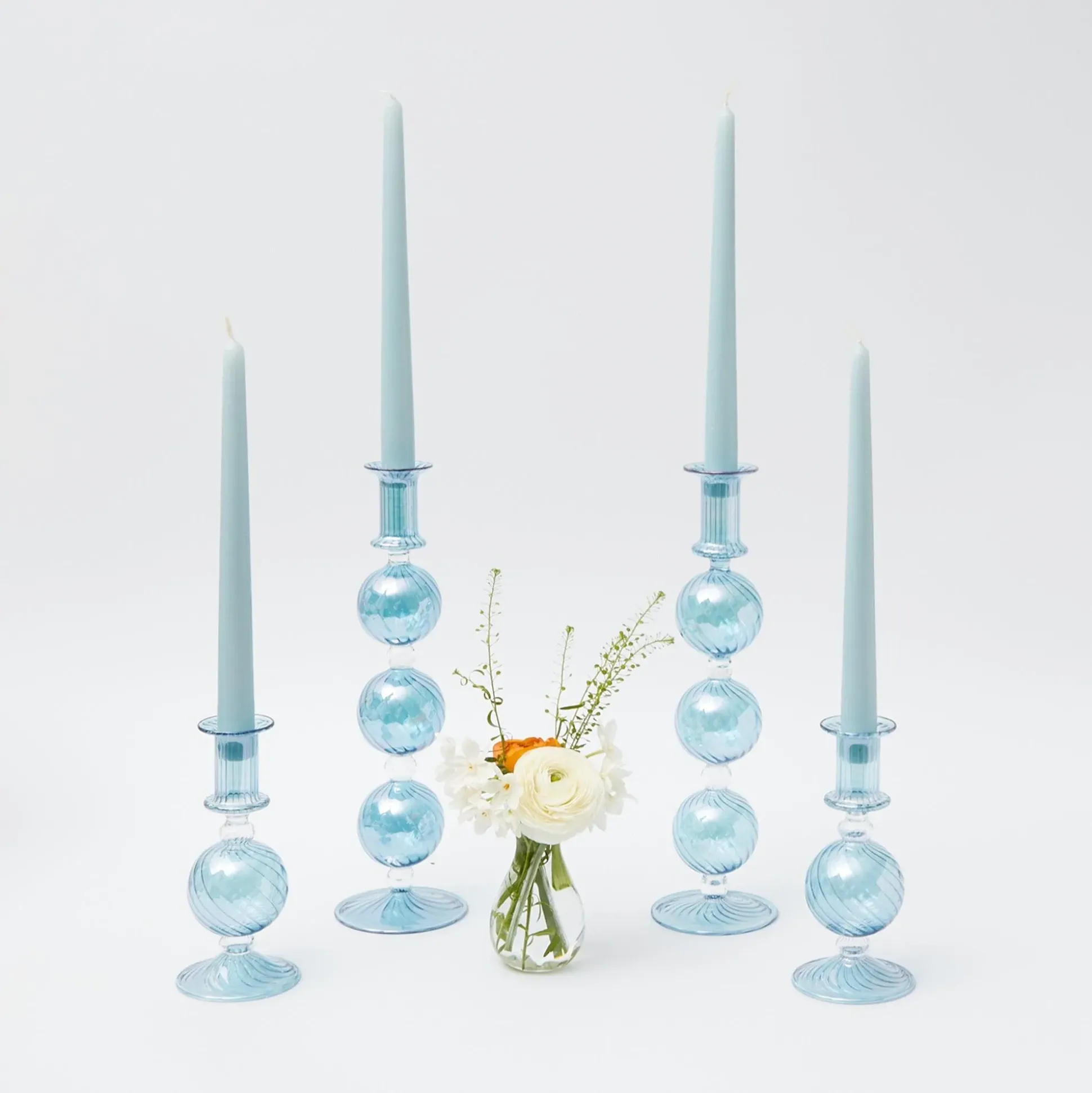 Camille Azure Candle Set (Blue)