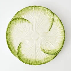 Capri Lettuce Dinner & Starter Plate (Set Of 8)