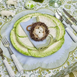 Capri Lettuce Dinner Plate
