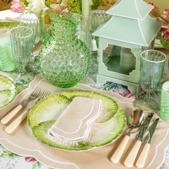 Capri Lettuce Dinner Plate (Set Of 4)