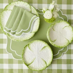 Capri Lettuce Dinner Plate (Set Of 4)