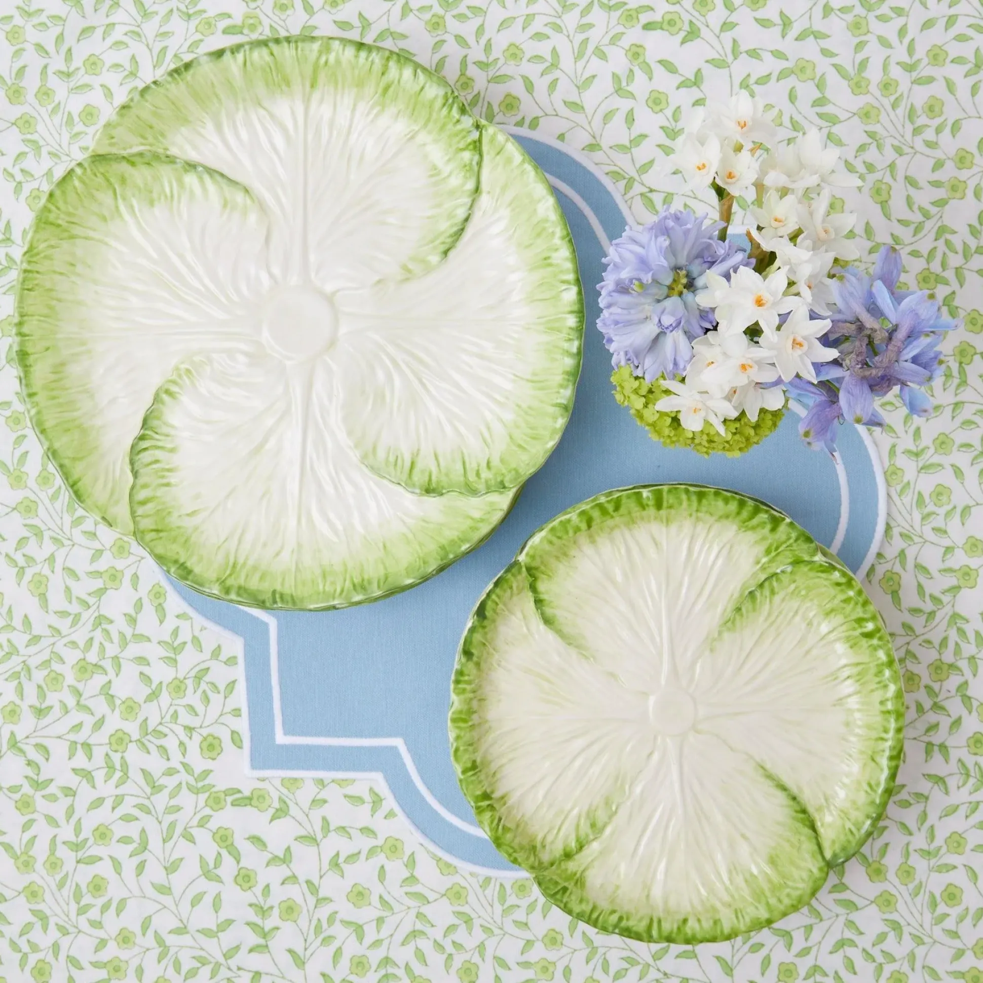 Capri Lettuce Starter Plate (Set Of 4)