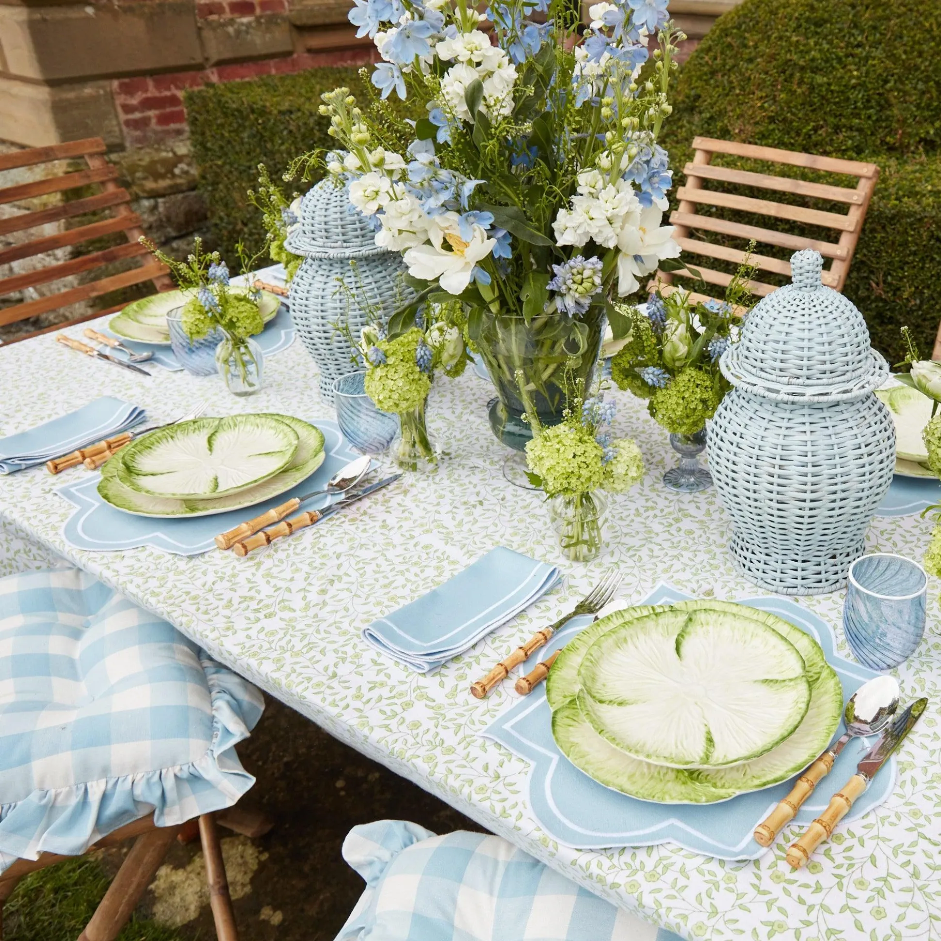 Capri Lettuce Starter Plate (Set Of 4)